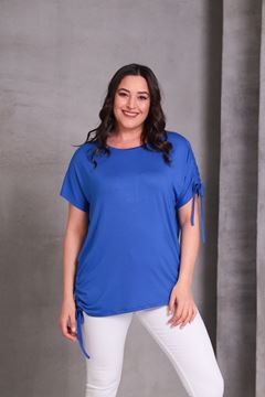 Picture of CURVY GIRL TOP WITH SLEEVE TIE